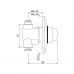 Нажимной вентиль для писсуара Jaquar Pressmatic PRS-CHR-073