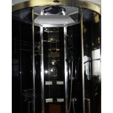 Душевая кабина NG-908-01 (900х900х2200) высокий поддон (46см) стекло ТОНИРОВАННОЕ