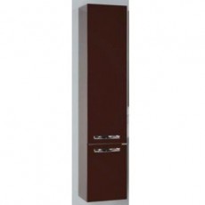 Шкаф-колонна подвесная Акватон Ария арт. 1A134403AA430, темно-коричневый, 34*162,3*29,9 см