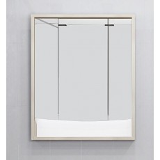 Зеркало-шкаф Акватон Инфинити 76 1A192102IF010, цвет белый глянцевый