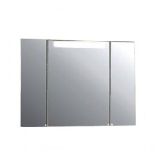 Зеркальный шкаф Акватон МАДРИД 100 со светильником, 1A111602MA010