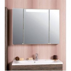 Зеркальный шкаф Акватон МАДРИД 100 со светильником, 1A111602MA010