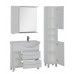 Комплект мебели Aquanet Доминика 90 R 00176650, цвет фасада белый