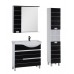 Комплект мебели Aquanet Доминика 90 R 00176651, цвет фасада черный