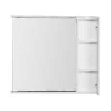 Зеркало-шкаф Aquanet Доминика 100 Led, цвет фасада белый
