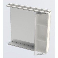 Зеркало-шкаф Aquanet Гретта 90, цвет белый