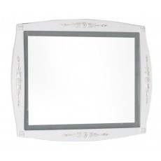 Зеркало Aquanet Виктория 90, цвет белый-золото