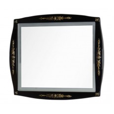 Зеркало Aquanet Виктория 90, цвет черный-золото