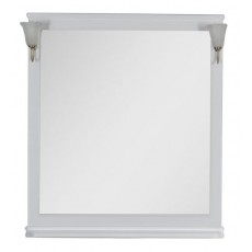 Зеркало Aquanet Валенса 100, цвет белый матовый