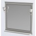 Зеркало Aquanet Валенса 90 00180140, цвет черный краколет-серебро