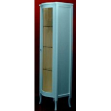 Витрина Migliore Bella ML.BLL-VT451DB со стеклянной дверцей, нежно-голубой