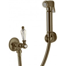 Гигиенический душ Cezares DIAMOND-KS-02-Sw, бронза, ручка Swarovski