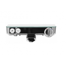 Смеситель Hansgrohe Ecostat Select 13151400 для ванны с кнопками управления, термостатический, белый/хром, 30 см VSTV