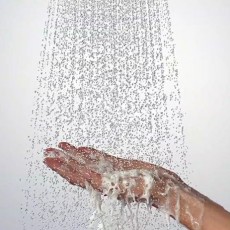 Ручной душ Hansgrohe Raindance Select E 150, цвет хром/белый