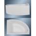 Ванна из литьевого мрамора Astra-Form Анастасия 182*125 см (левая/правая)